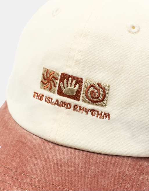 Pull&Bear - Pet met geborduurde Island Rhythm in overige kleuren, 3 van 4