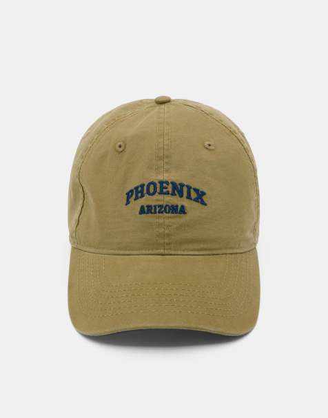 Pull&Bear Phoenix embroidered cap in green - view 1