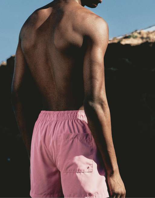 Pull&Bear - Pink badeshorts, 2 af 4