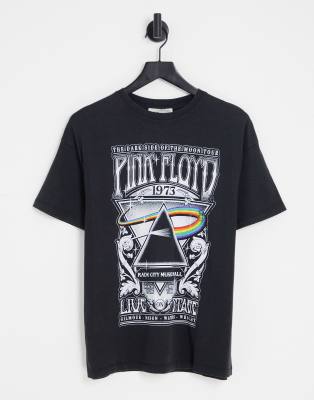 pull and bear t shirt pink floyd