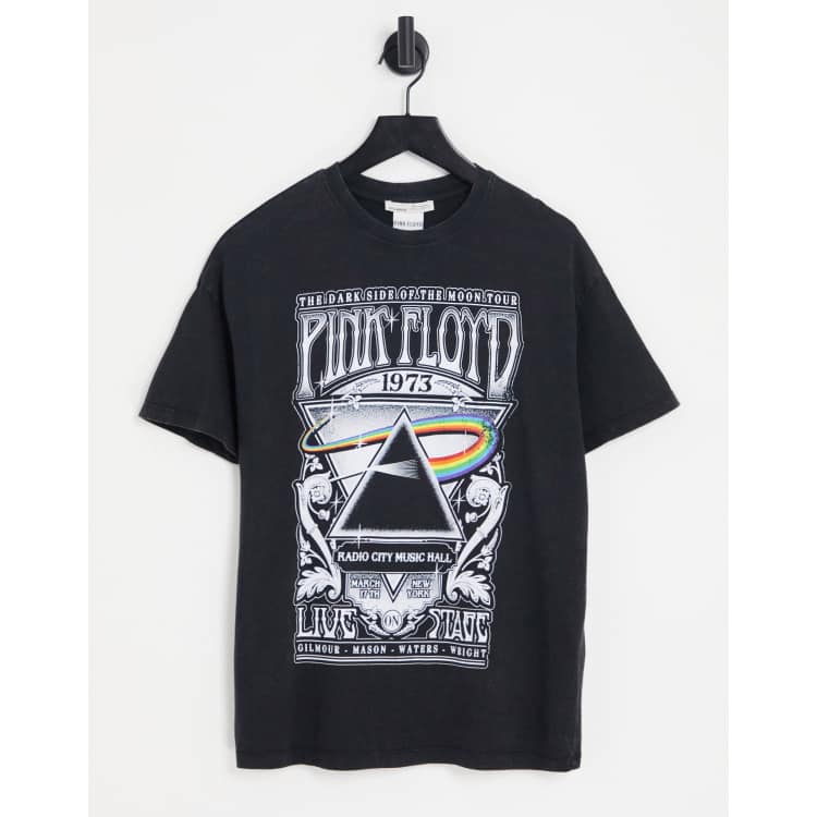 Pull and bear pink floyd hot sale t shirt