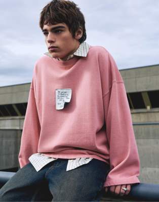 Pull & Bear Pink Label Sweatshirt