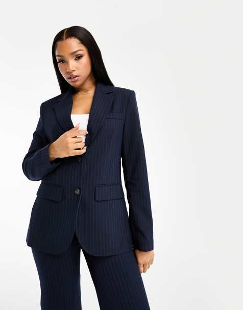 Ladies navy 2025 blue blazer