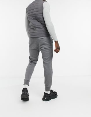 dark grey marl joggers