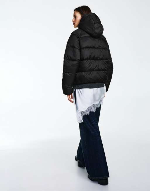 Pull&Bear - Piumino nero, 2 di 4