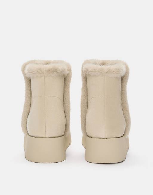 Chelsea Plateau Stiefeletten Pull And Bear Pull&Bear – Plateau
