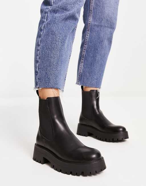 Chunky platform shop chelsea boots