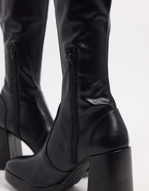 Platform boots pull and bear hotsell