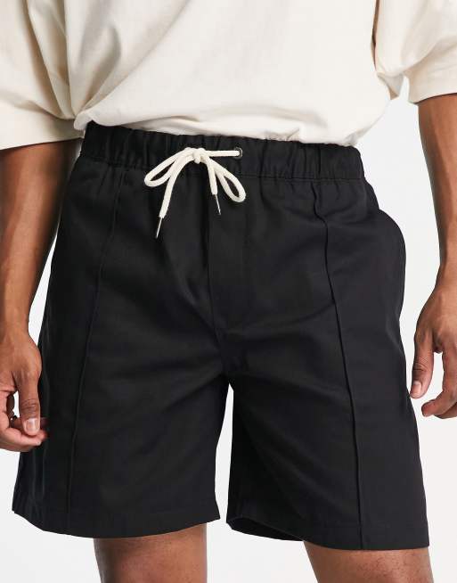 Pleated best sale chino shorts