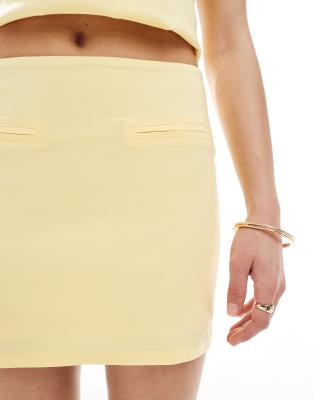 Pull & Bear Pocket Detail Mini Skirt