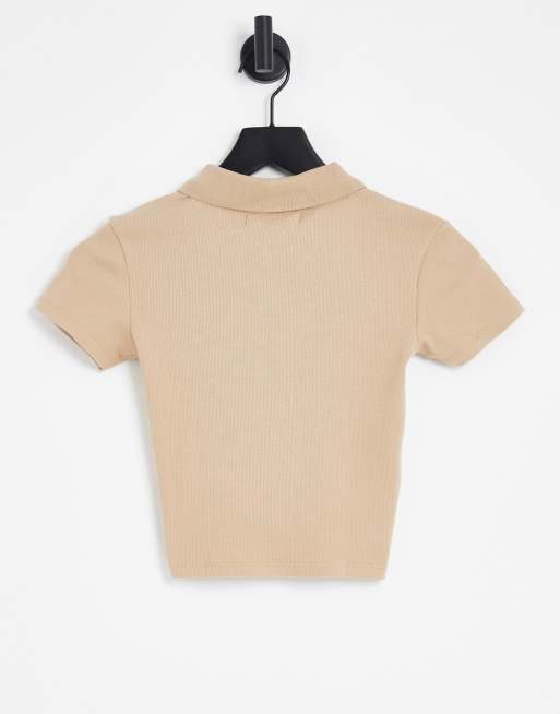 Polo shirt pull and bear hot sale