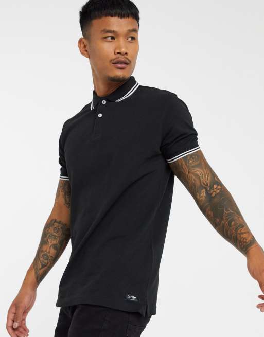 Pull and bear hot sale polo t shirt