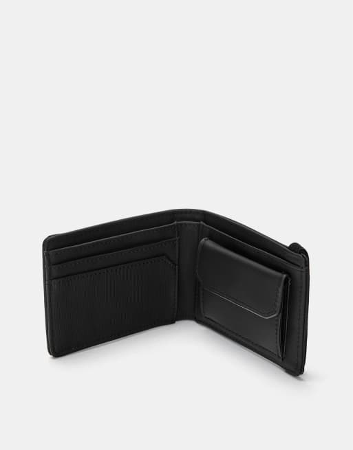 Pull&Bear - Portafoglio gommato nero, 3 di 3