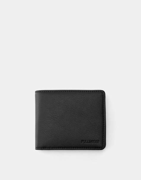 Pull&Bear - Portafoglio nero tinta unita - view 1
