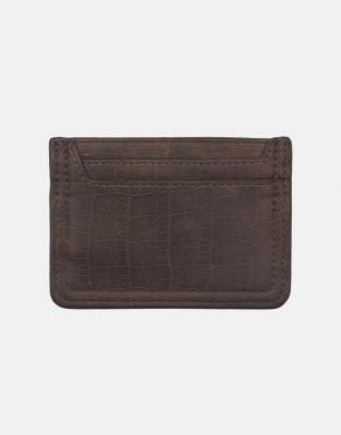 Porte-cartes imitation cuir textur - Pull & bear - Modalova