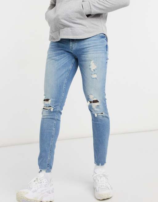 Pantalon skinny pull online and bear