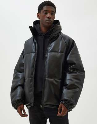 pull and bear puffer jacket mens