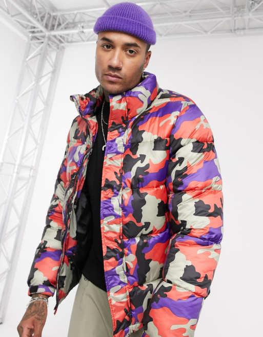 Pink camo jacket outlet mens