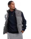 [Pull & Bear] Pull & Bear puffer vest in grey L GREY