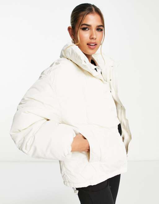 Pull&Bear - Pufferjack in beige