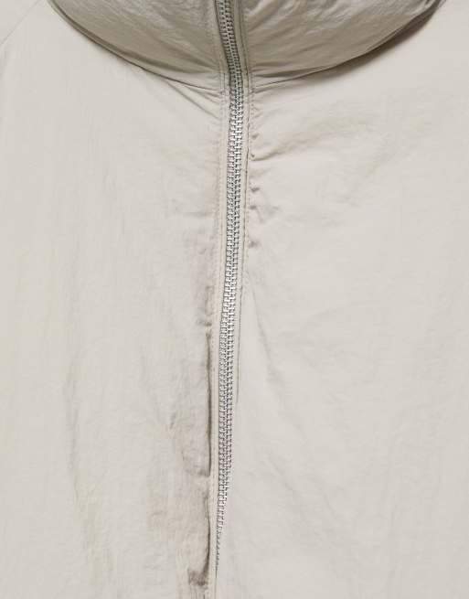 Pull&Bear puffjacka med ståkrage i isblått, 7 av 7