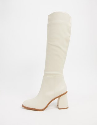 asos cream boots