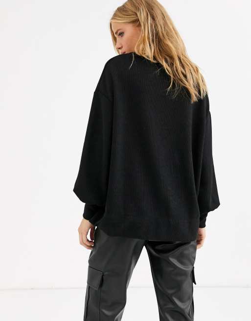 Pull Bear Pull oversize Noir