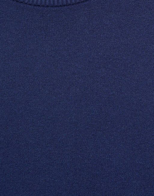 Pull&Bear pull ras de cou en indigo, 6 de 7