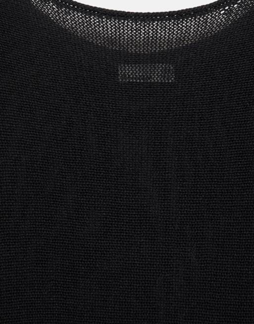 Pull&Bear pull rustique noir, 7 de 7