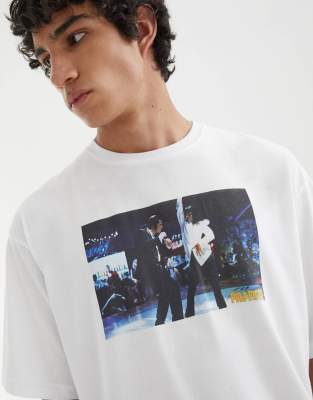 Pulp fiction hot sale shirt white