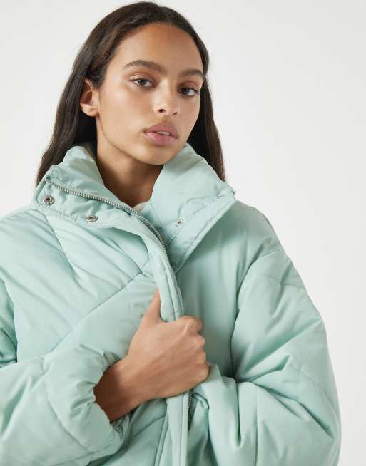 Mint puffer outlet jacket