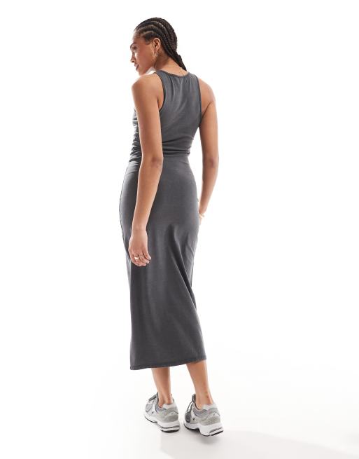 Pull and bear midi dress on sale