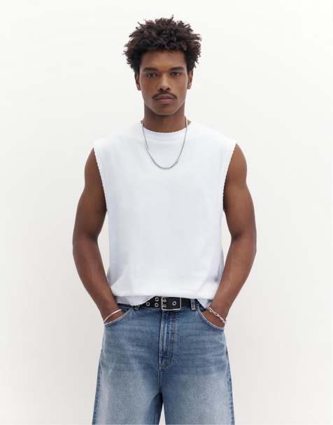 Pull&Bear - Råhvid overdel - view 1