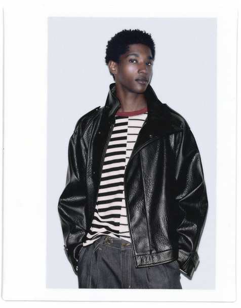 Pull&Bear randig t-shirt i avslappnad passform - view 1