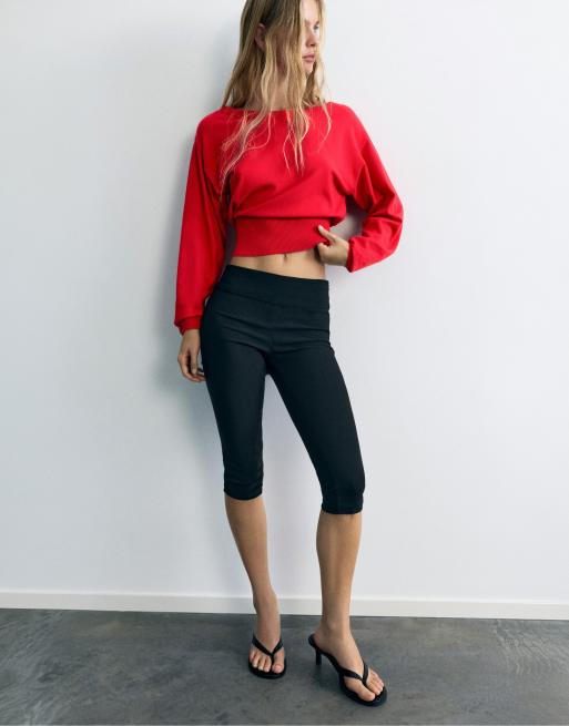 Pull&Bear randig tröja med båtringning i rött, 5 av 7