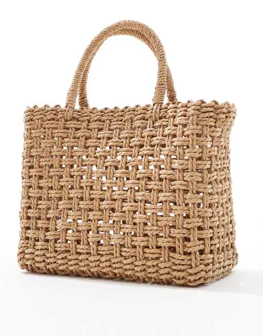 Rattan tote sales