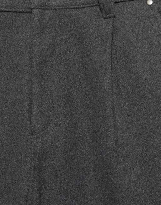 Pull&Bear regular-fit broek in grijs, 7 van 7