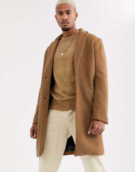 Pull and 2025 bear camel coat