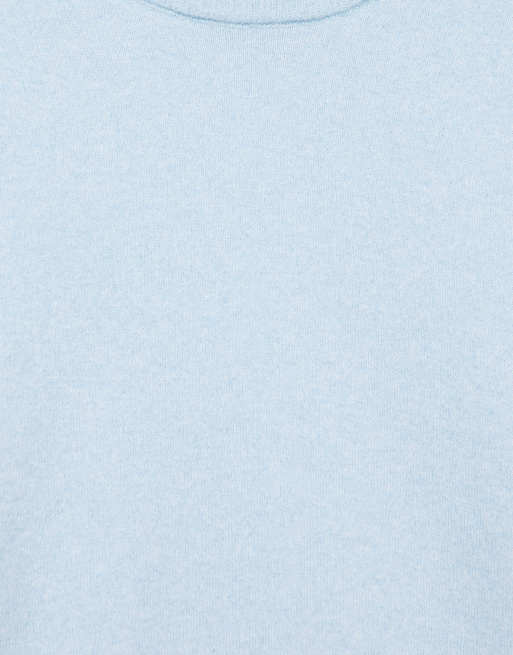 Pull&Bear regular-fit trui in lichtblauw, 6 van 7