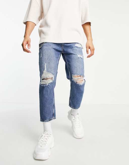 Relaxed fit jeans - PULL&BEAR