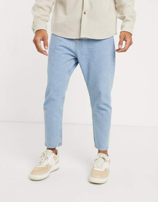 Pull&Bear relaxed fit jeans in light blue | ASOS