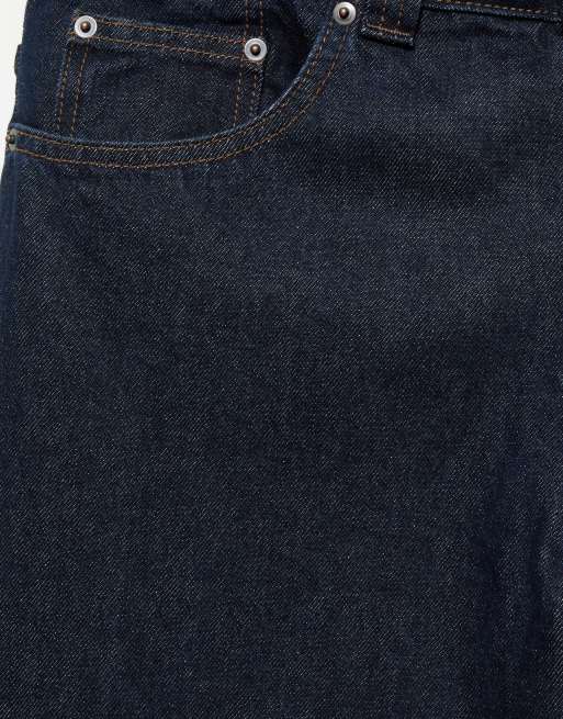 Pull&Bear relaxed-fit jeans in navy, 6 van 7