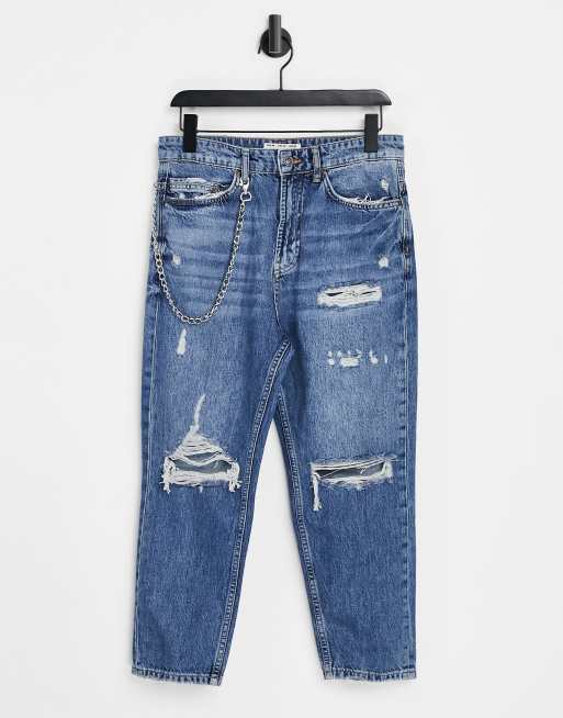 Jeans with best sale chains for rips