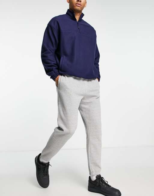 Pull&Bear relaxed trackies in grey