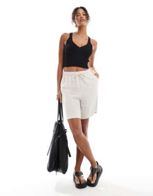 Pull & Bear Rib Knit Cami Top