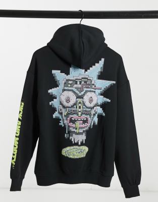 rick and morty sweater pull and bear