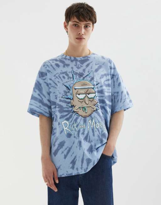 rick and morty t shirt pull and bear