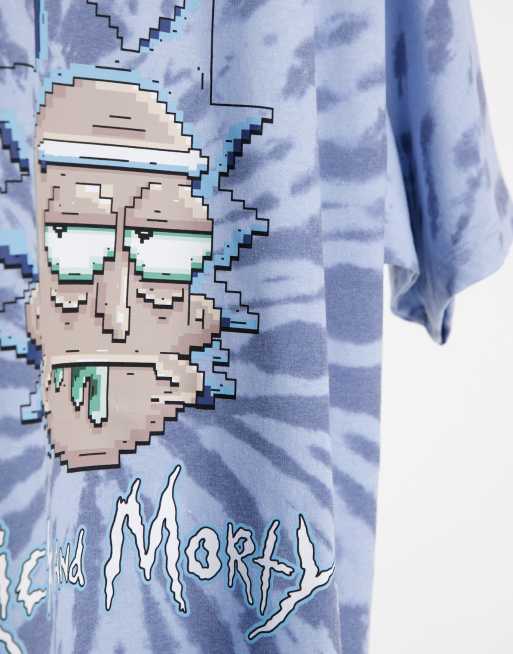 rick and morty t shirt pull and bear