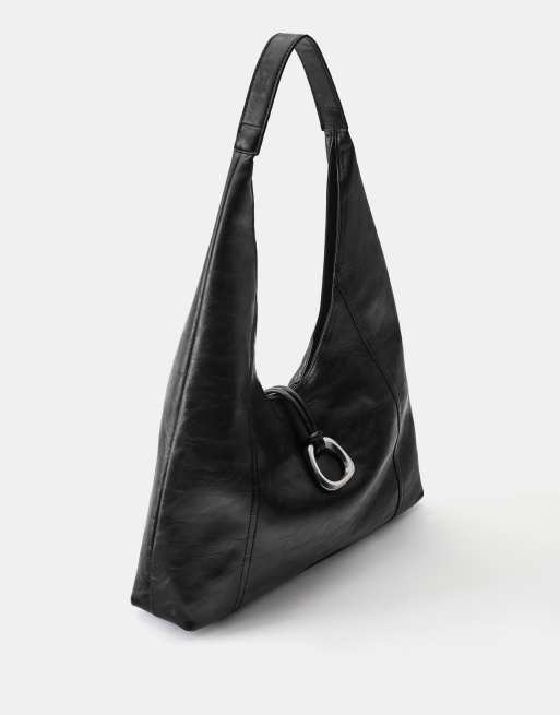 Pull&Bear Ring-Tasche in Schwarz, 2 von 4