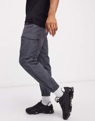 gray cargo pants